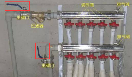 地源熱泵地暖分集水器開關如何打開與關閉？